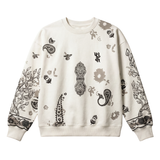 Raanjha' Blockprinted Sweatshirt