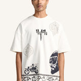 “Roar of a Legend” Block-Print T-shirt