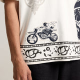 “Roar of a Legend” Block-Print T-shirt