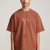 RE X FARAK Monogram T-shirt