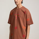 RE X FARAK Monogram T-shirt