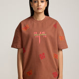 RE X FARAK Monogram T-shirt