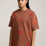 RE X FARAK Monogram T-shirt