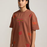 RE X FARAK Monogram T-shirt