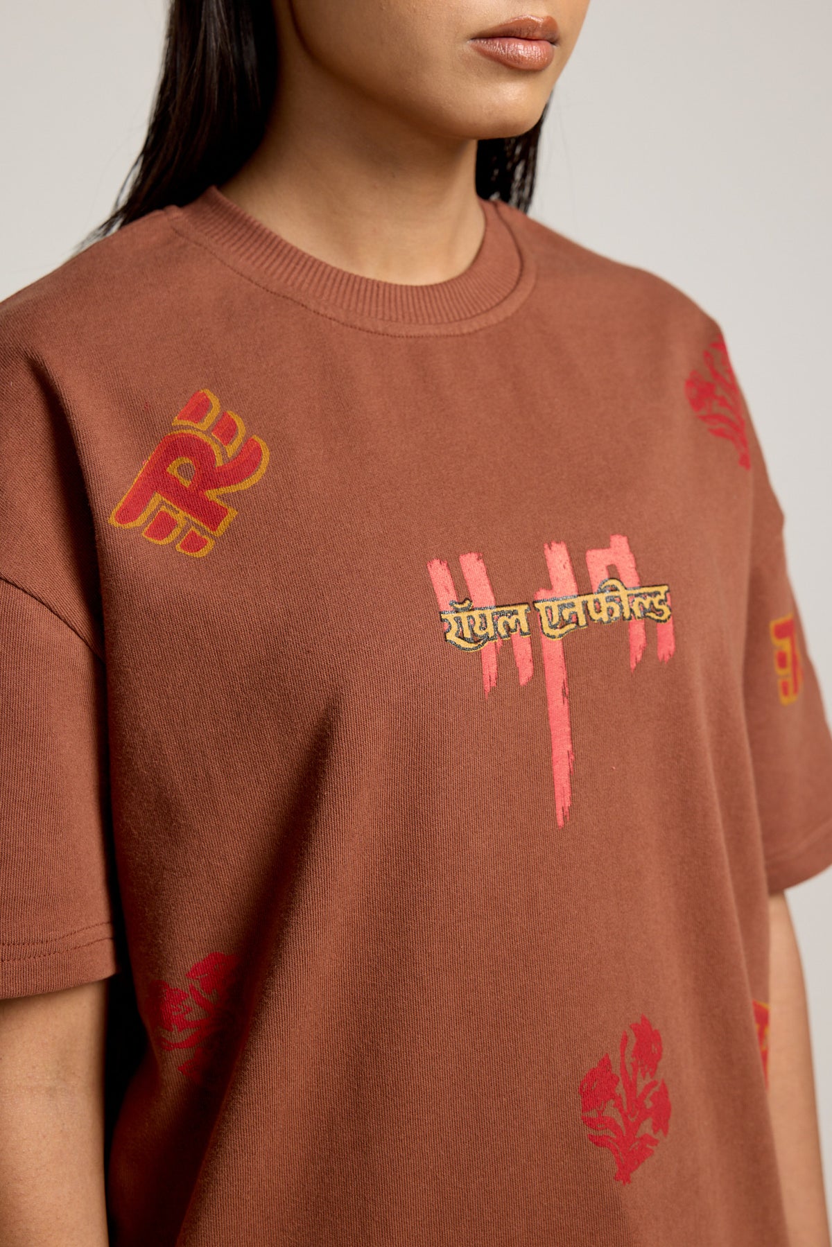 RE X FARAK Monogram T-shirt