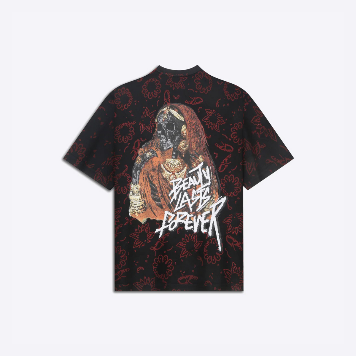 "Beauty Lasts Forever" Blockprint - Tshirt