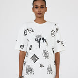 'LSD' Blockprint T-shirt