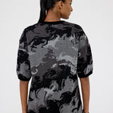 'Leap of Faith' jacquard T-shirt