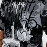 'Leap of Faith' jacquard T-shirt