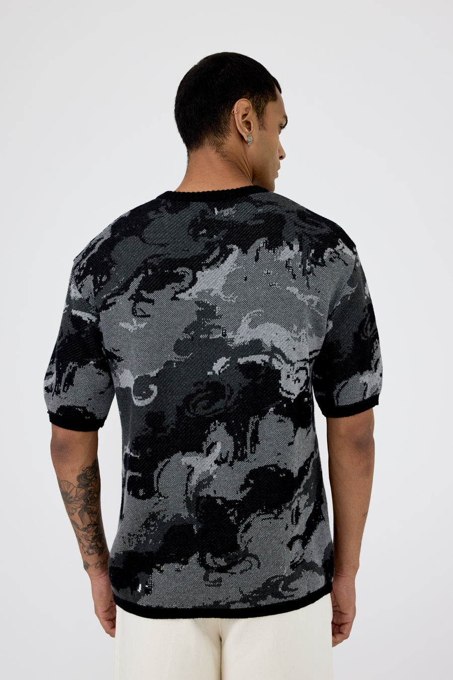 Leap of Faith' jacquard T-shirt