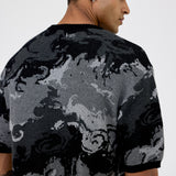 'Leap of Faith' jacquard T-shirt