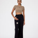 Farak Monogram Crop top