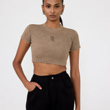 Farak Monogram Crop top