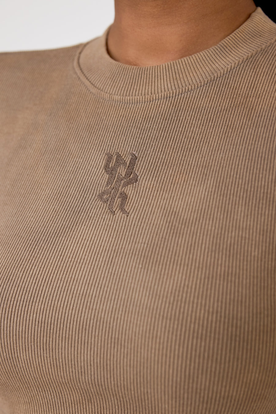 Farak Monogram Crop top