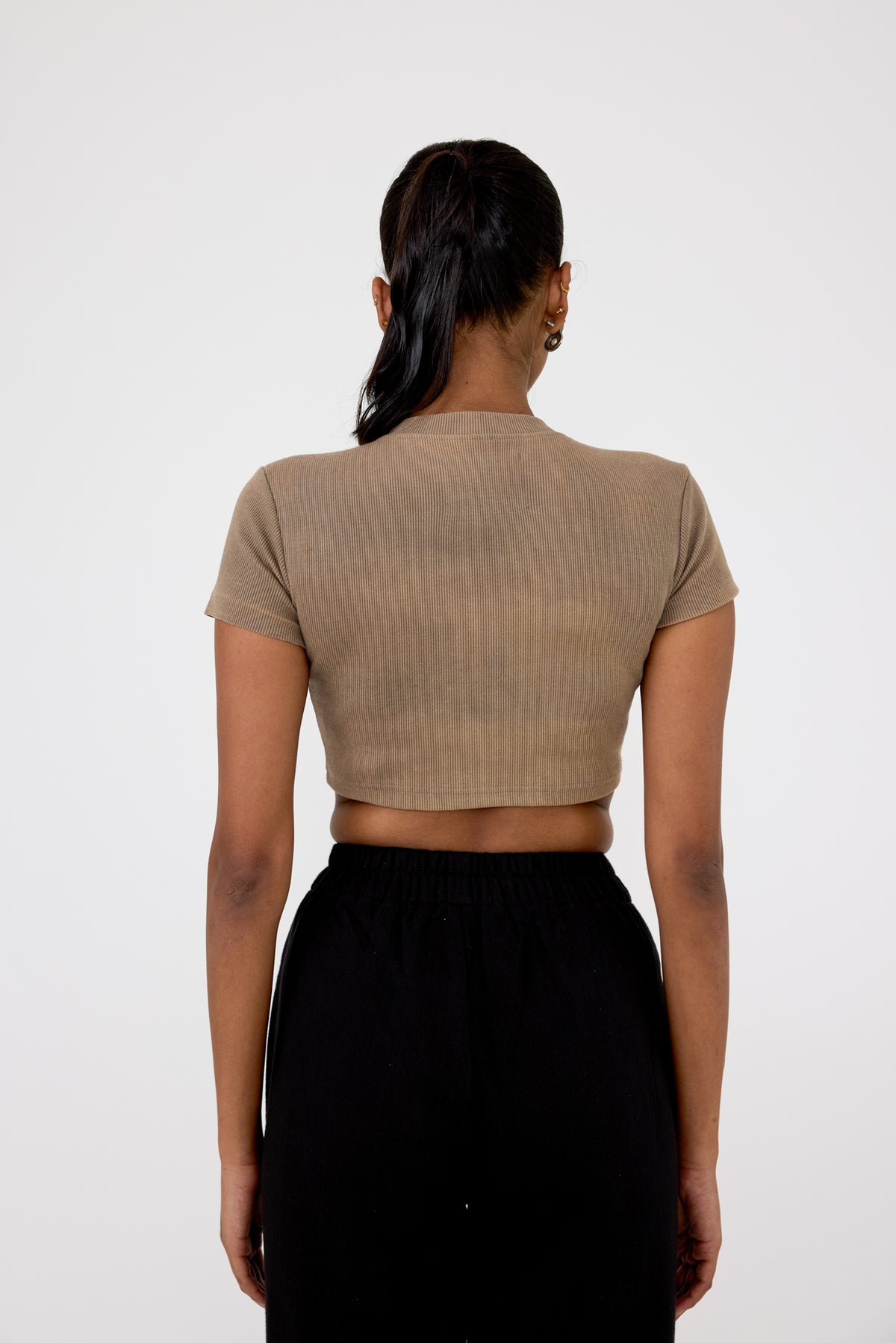 Farak Monogram Crop top