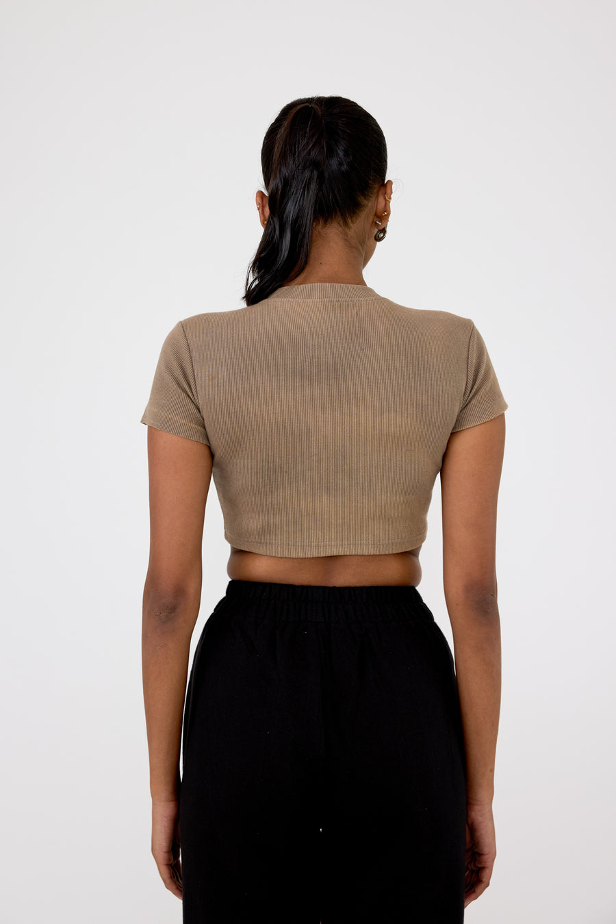 Farak Monogram Crop top