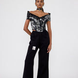 Handmade Greyscale Corset