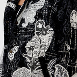 Greyscale handmade Jacket