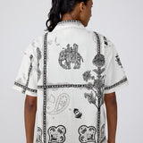 Greyscale handmade Shirt