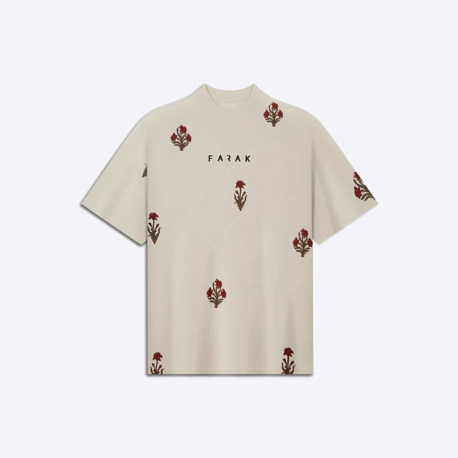 Sanganeri Block Print - Tshirt