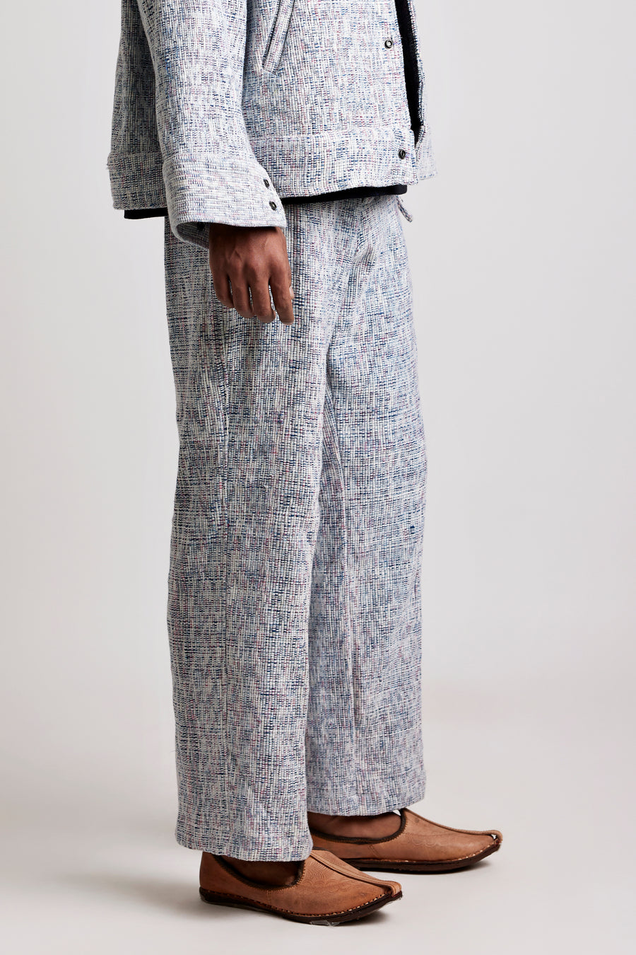 Upcycled Indigo Hand-woven - Pant