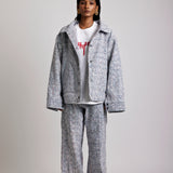 Upcycled Indigo Hand-woven - Jacket