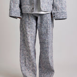 Upcycled Indigo Hand-woven - Pant