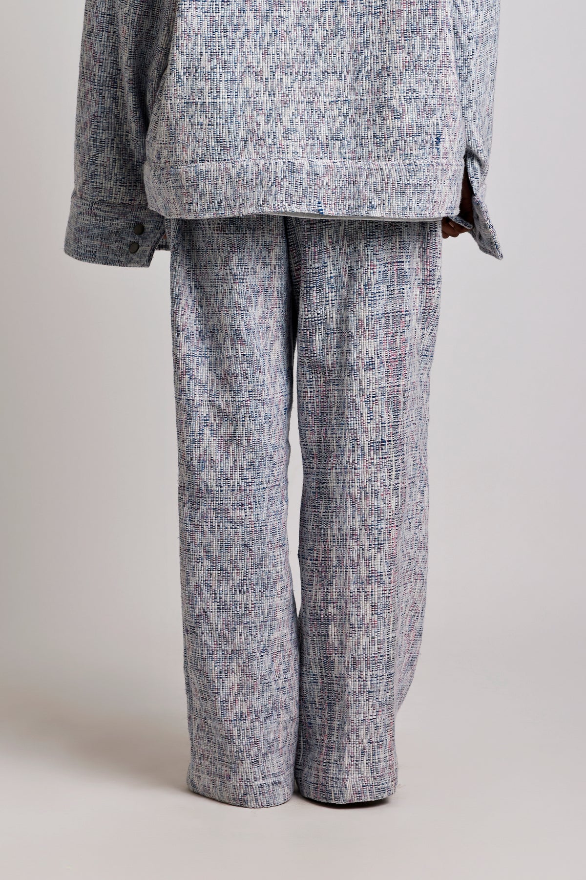 Upcycled Indigo Hand-woven - Pant