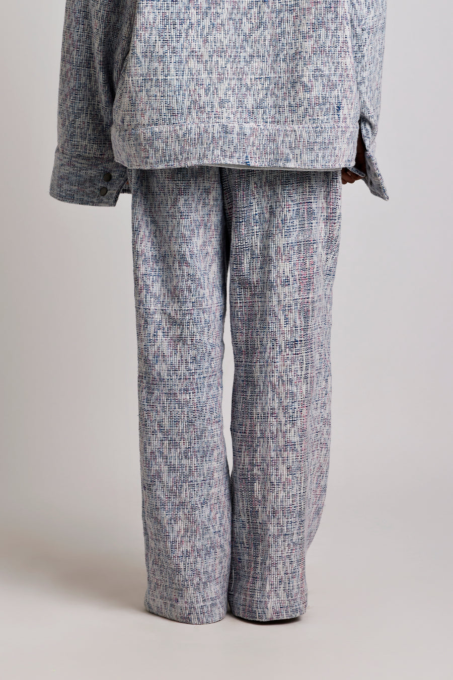 Upcycled Indigo Hand-woven - Pant
