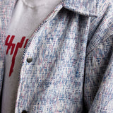 Upcycled Indigo Hand-woven - Jacket