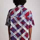 The Criss-cross Bagru - Shirt