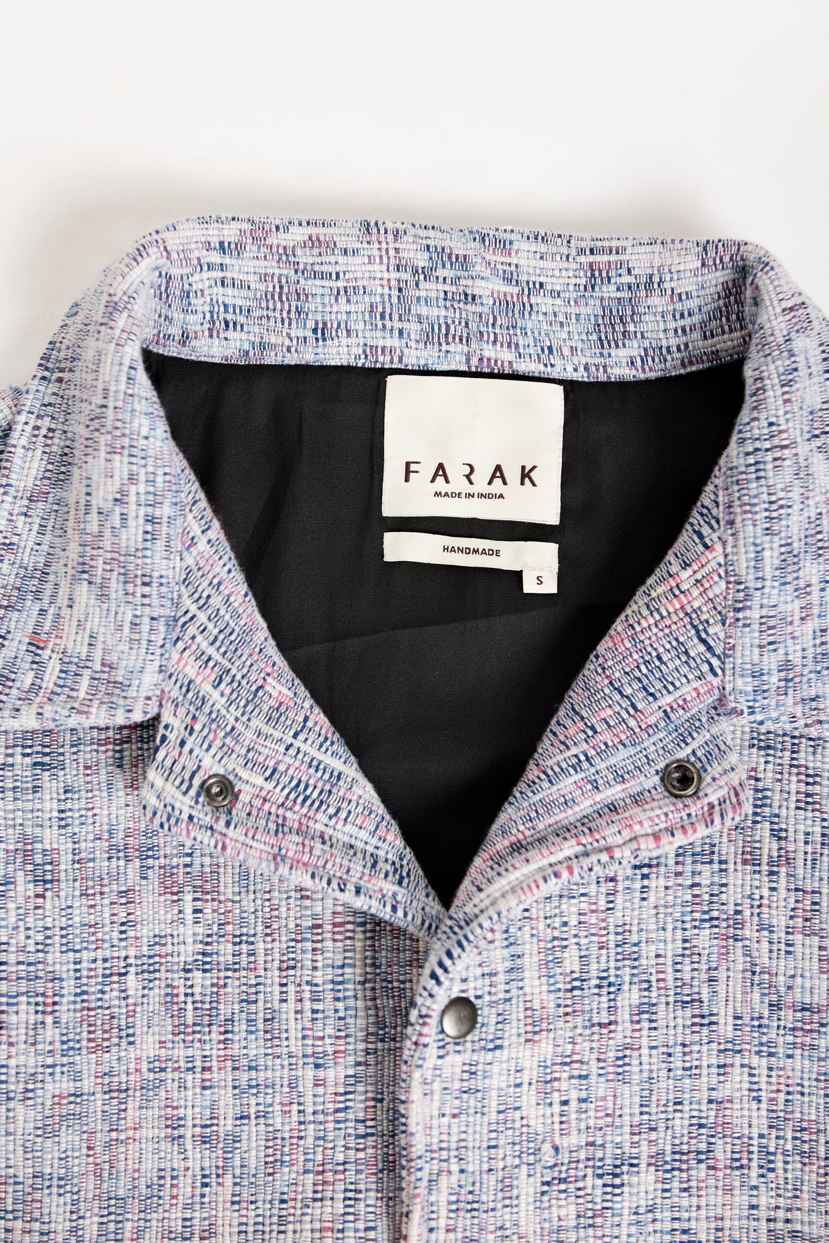 Upcycled Indigo Hand-woven - Jacket
