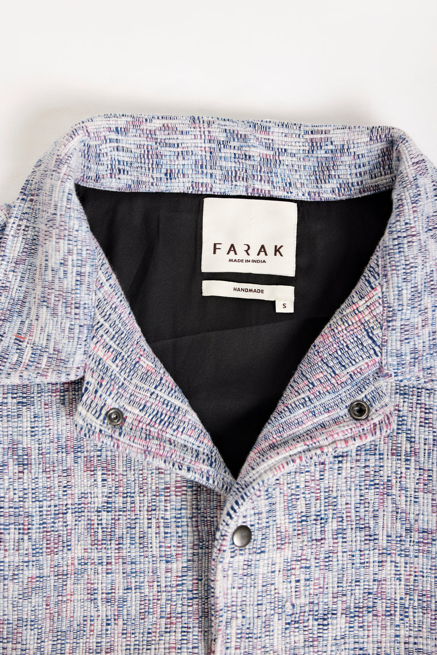 Upcycled Indigo Hand-woven - Jacket