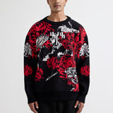 "Hallucination" Knitted Sweatshirt