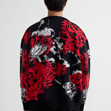 "Hallucination" Knitted Sweatshirt