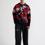 "Hallucination" Knitted Sweatshirt