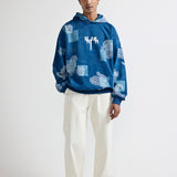 Handmade Indigo Hoodie
