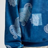 Handmade Indigo Hoodie