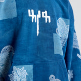 Handmade Indigo Hoodie