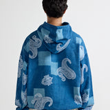 Handmade Indigo Hoodie