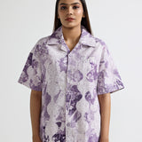 Purple Abstract Shirt