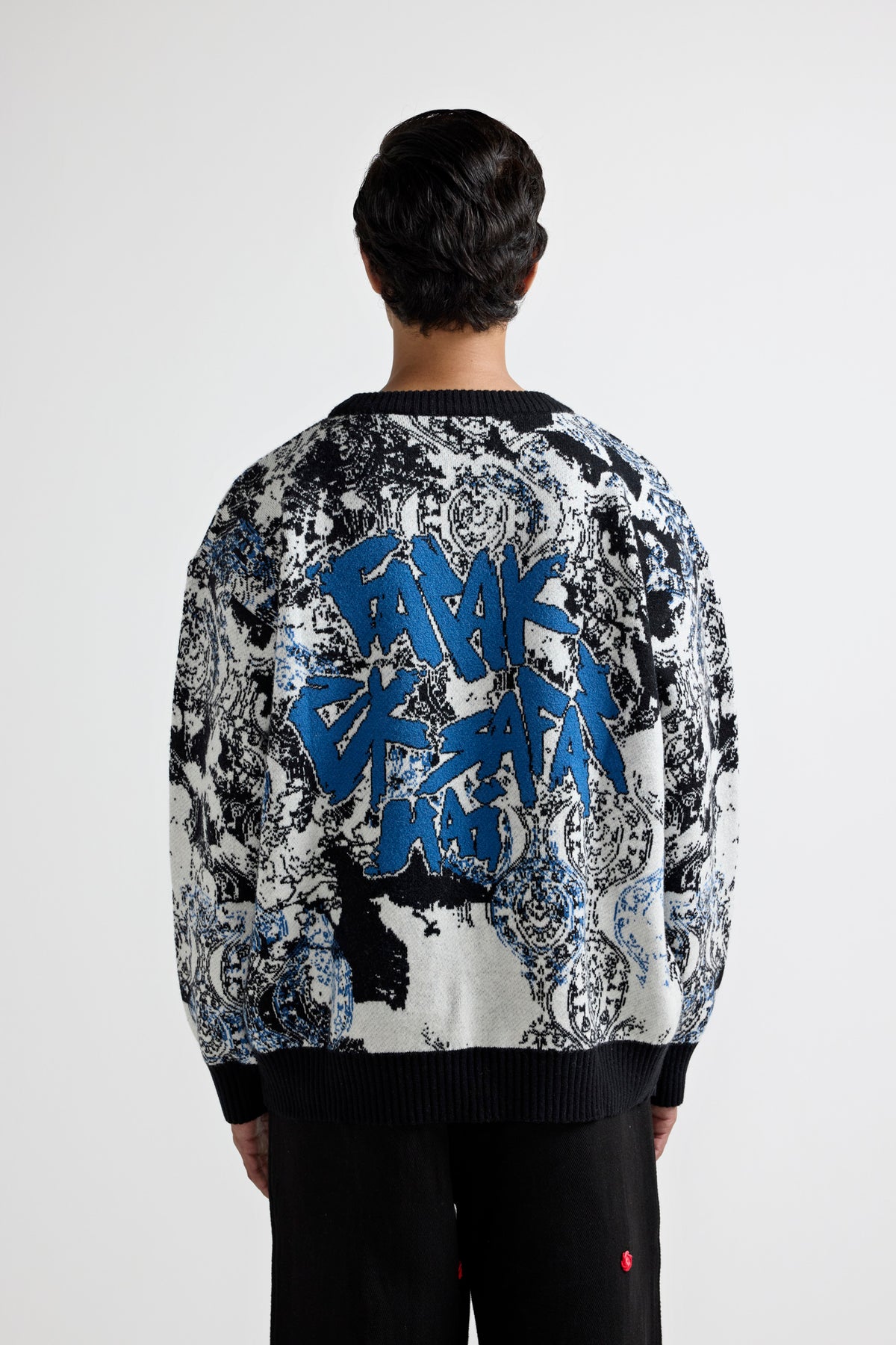 "Farak Ek Safar" Knitted Sweatshirt
