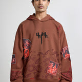 "Mehfil" Block-Printed Hoodie