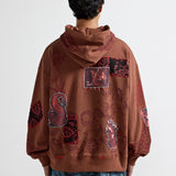 "Mehfil" Block-Printed Hoodie
