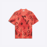 Coral Block Printed - Tshirt