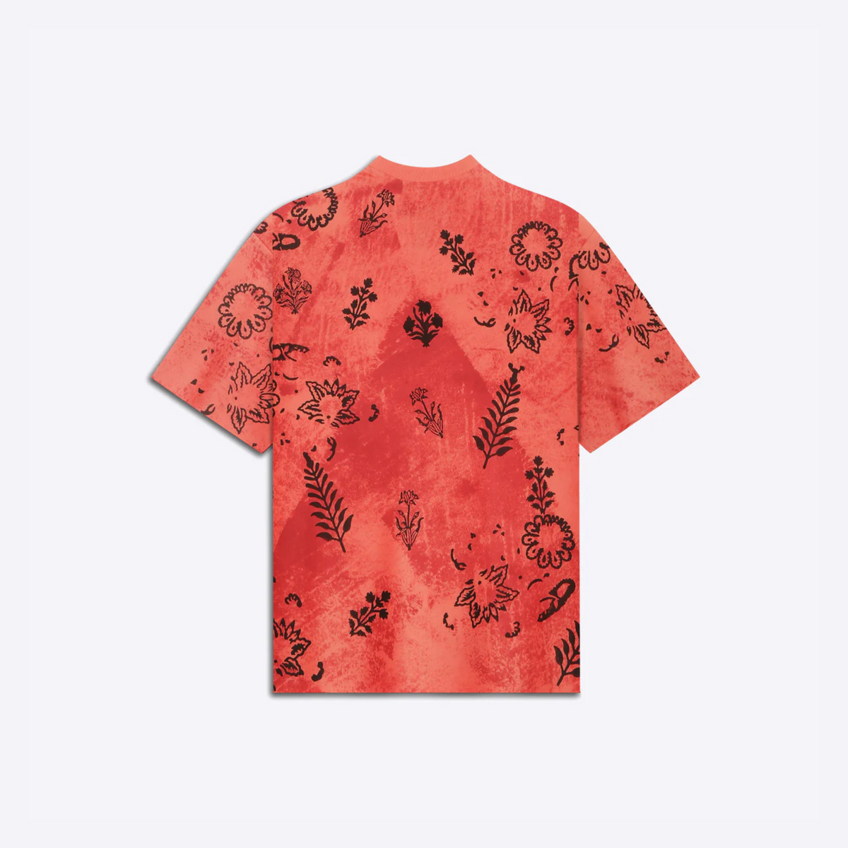 Coral Block Printed - Tshirt