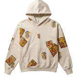 Mustard Blockprinted Hoodie