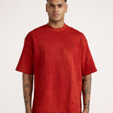 Basics Red Bagru T-shirt