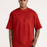 Basics Red Bagru T-shirt