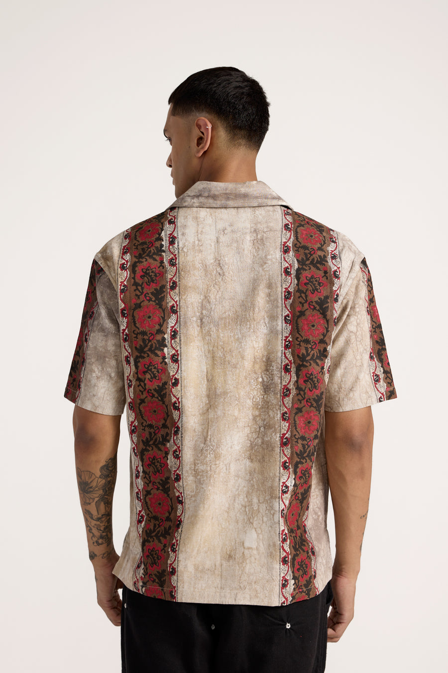 Bagru Stripe Handmade Shirt